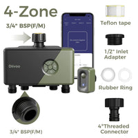 Smart 4 Zone WiFi Water Timer by Snagg A Water Timer