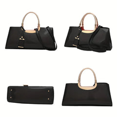 Elegant Ladies’ Glossy PU Leather Evening Purse