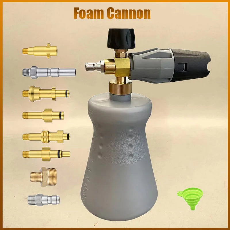 Large Caliber Car Wash Foam Generator for Pressure Washers by Snagg A Foam Cannon