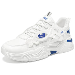 Men’s Mesh Thick-Soled Casual Sneakers by Snagg A Shoes