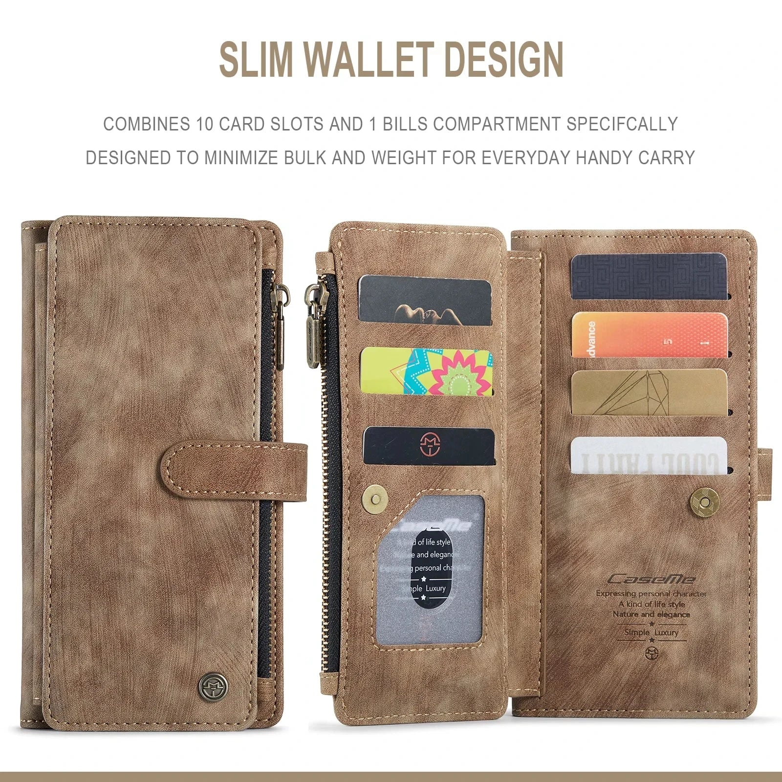 Flip Leather Wallet Case – for Samsung Galaxy S24 Series - Phone Cases & Covers