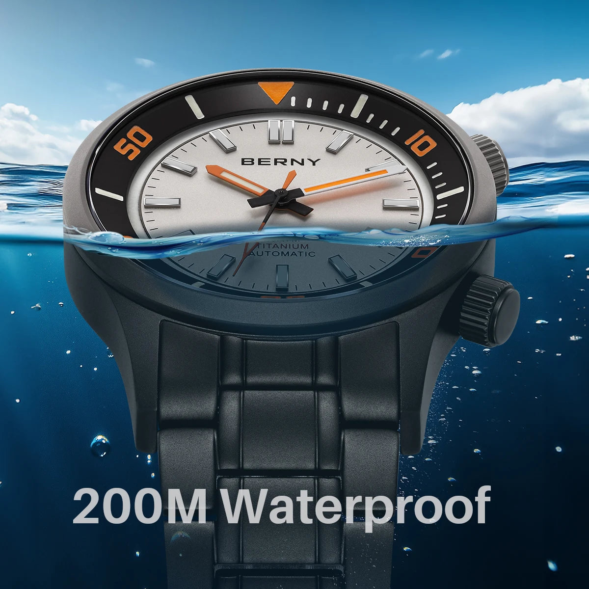 Full Titanium Diver Watch