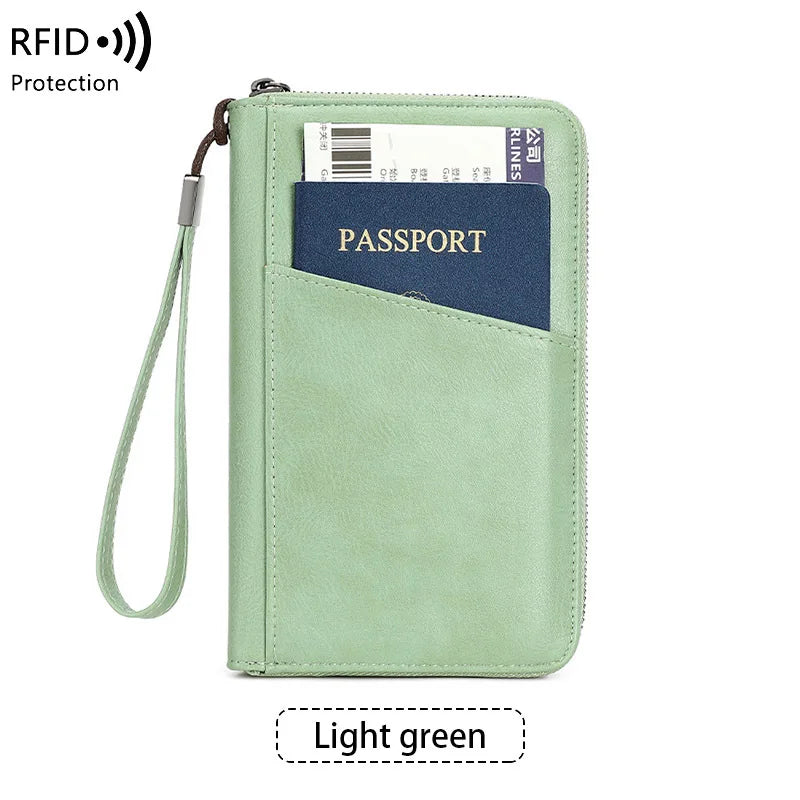 Travel Passport Clip Wallet