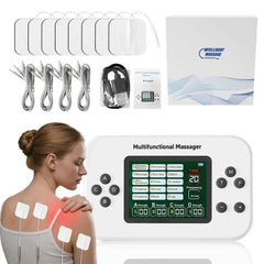4 Channel TENS & EMS Physiotherapy Machine – 30 Level Muscle Stimulator
