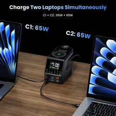 240W GaN Charger Station 4×140W PD3.1 USB Type C by Snagg A Charging Station