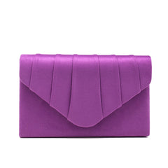 Silver Envelope Velvet Clutch by Snagg It Purses