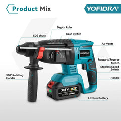 Brushless Rotary Hammer Drill