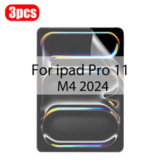 3 Pack Paper-Feel Screen Protector for iPad – Matte PET Writing & Drawing Film (No Glass)