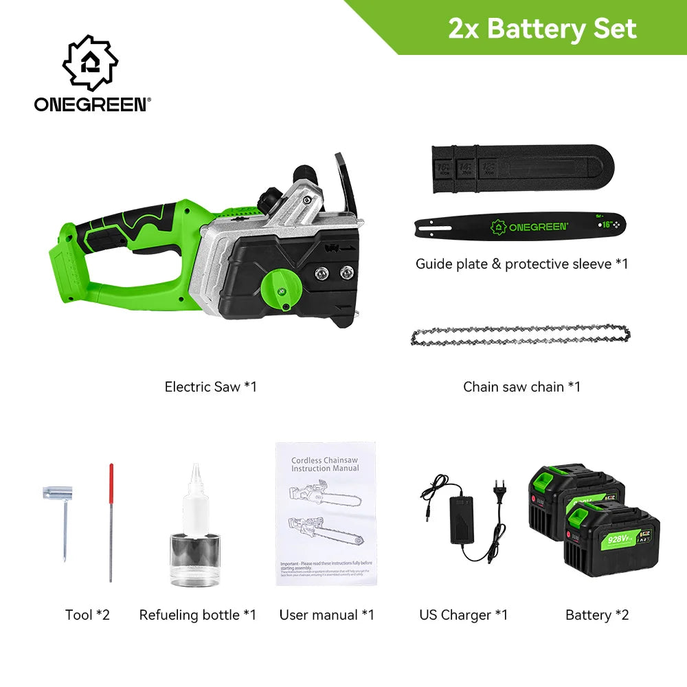 16" Brushless Chainsaw – 8000W