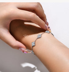 Full Moissanite Luxury Bracelet by Snagg A Bracelet