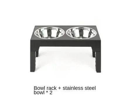 Elevated Adjustable Raised Pet Bowl Stand by Snagg A Feeder
