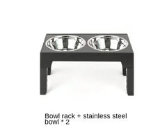 Elevated Adjustable Raised Pet Bowl Stand by Snagg A Feeder