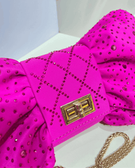 Butterfly Rhinestones Evening Clutch - SnaggIt