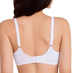 Plus Size Floral Lace Minimizer Bra | Ultra-Thin Underwire Non-Padded Full Cup Support