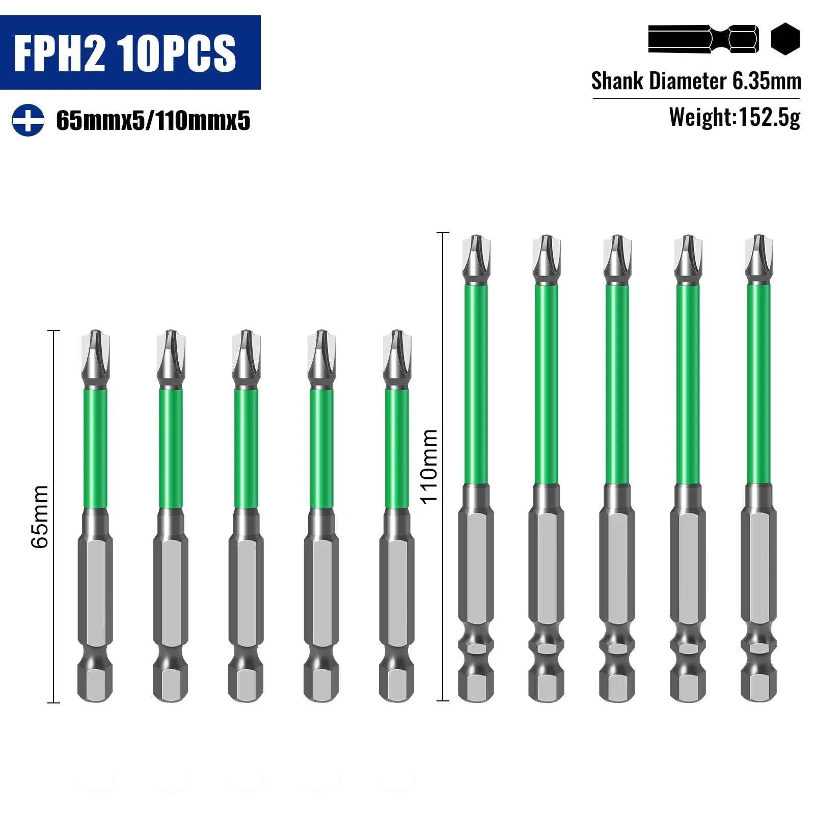 Professional Electrician Bit Set | S2 Steel Anti-Camout & Non-Slip Master Kit
