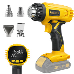 Cordless Heat Gun 400W with LCD Display