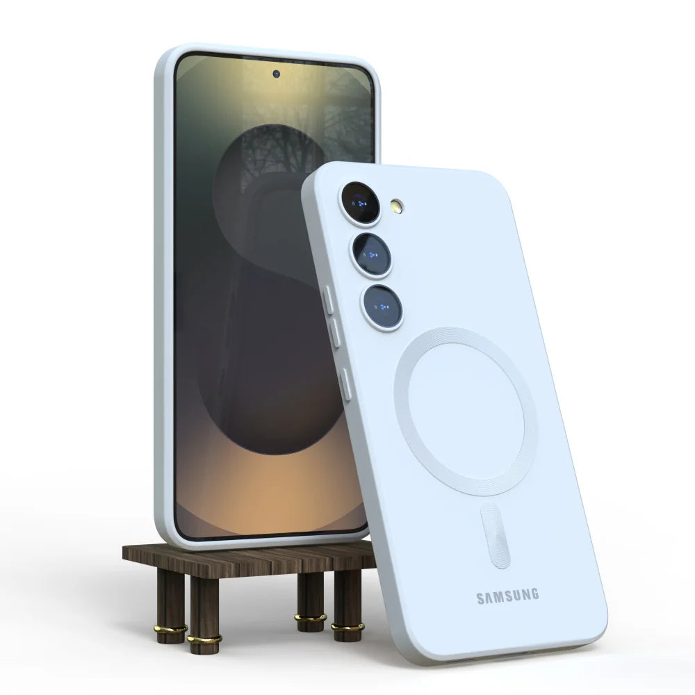 MagSafe Compatible Silicone Case for Samsung Galaxy S25 & A Series by Snagg A Phone Case