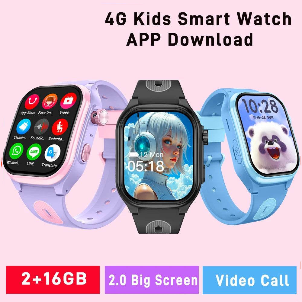 2.0” Kids 4G Smartwatch - SnaggIt