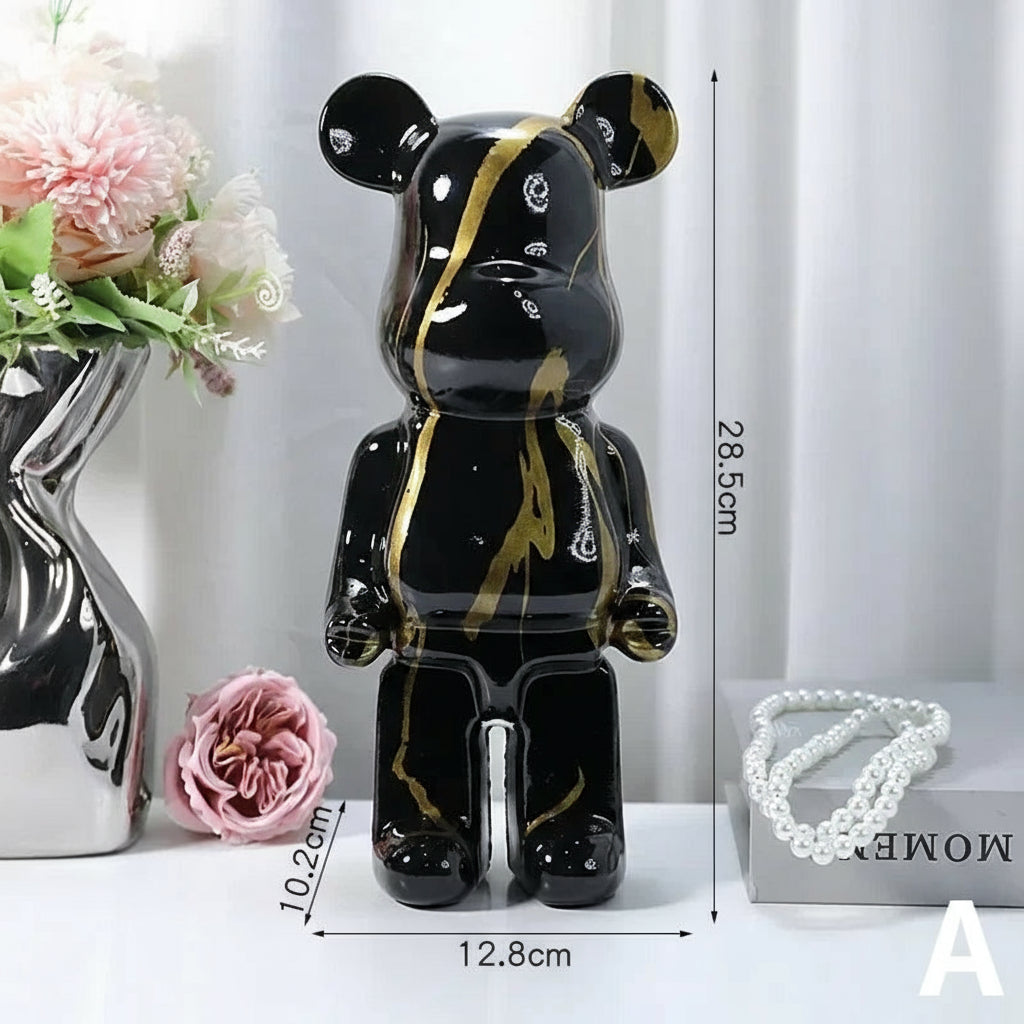 Aesthetic Nordic Bear Figurine by Snagg A Sculpture