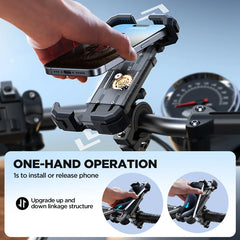 360° Rotating Bike & Motorcycle Phone Holder by Snagg A Phone Holder