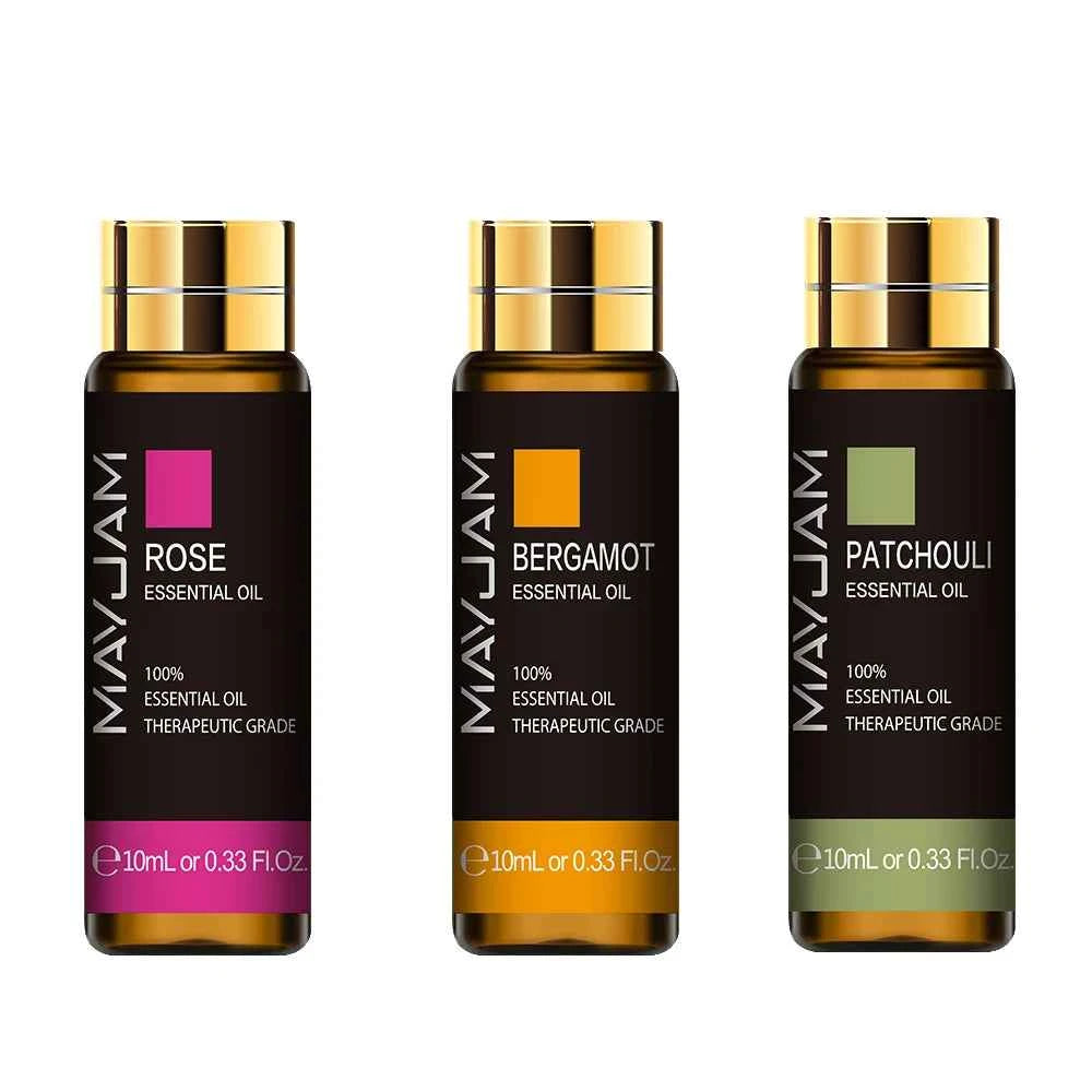 Professional Botanical 3 Piece Essential Oil Collections – 100% Pure Plant Extracts in 10ml & 30ml Configurations