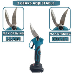 55mm Brushless Electric Garden Pruning Shears