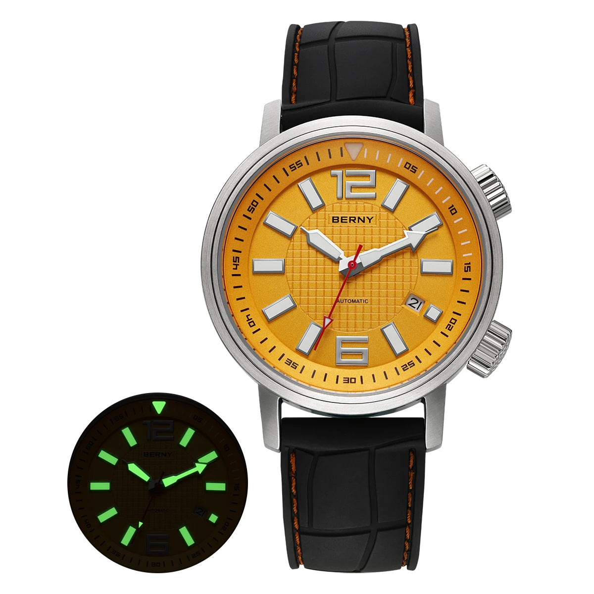 Automatic Diver Watch – Fluororubber Edition