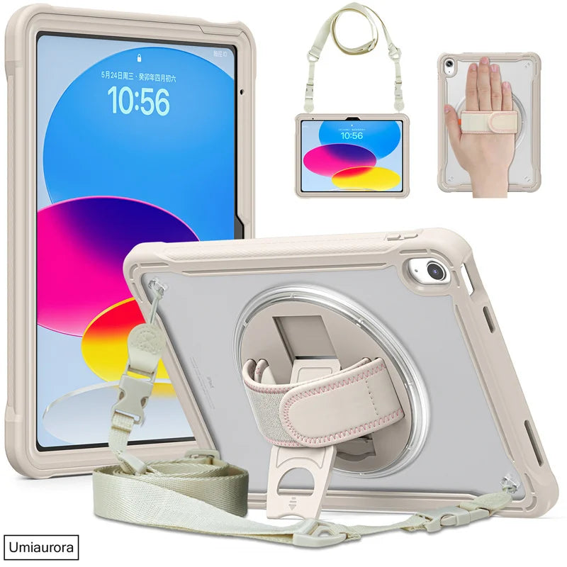 Shockproof Armor Case For IPad 7th 8th 9th 10.2 10th Gen 10.9 Air2 Pro 9.7 by Snagg An iPad Case