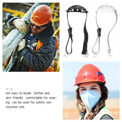2 Pcs Hard Hat Chin Straps by Snagg A Chin Strap