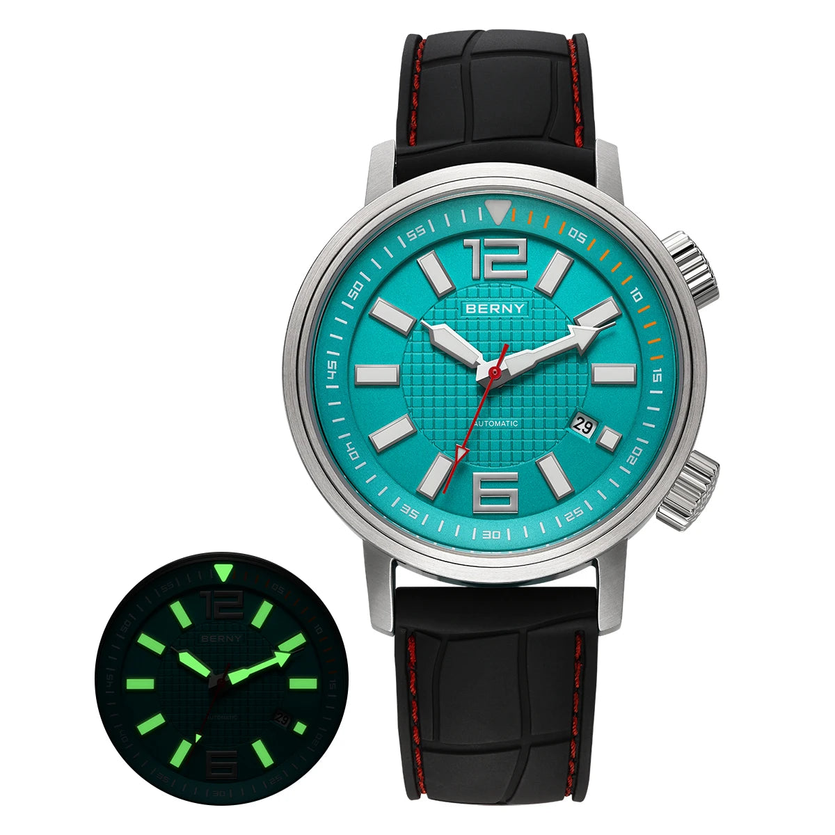 Automatic Diver Watch – Fluororubber Edition