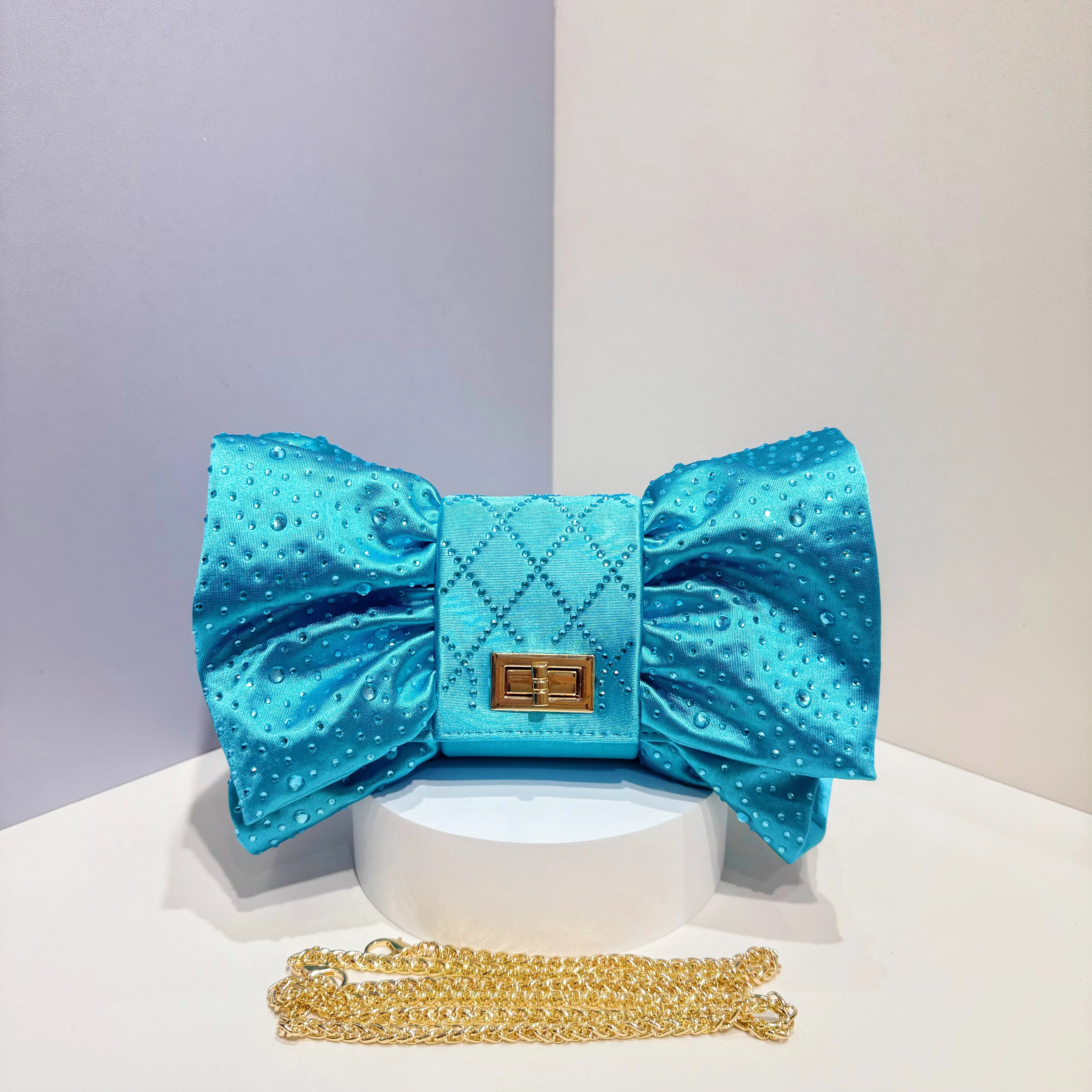 Butterfly Rhinestones Evening Clutch