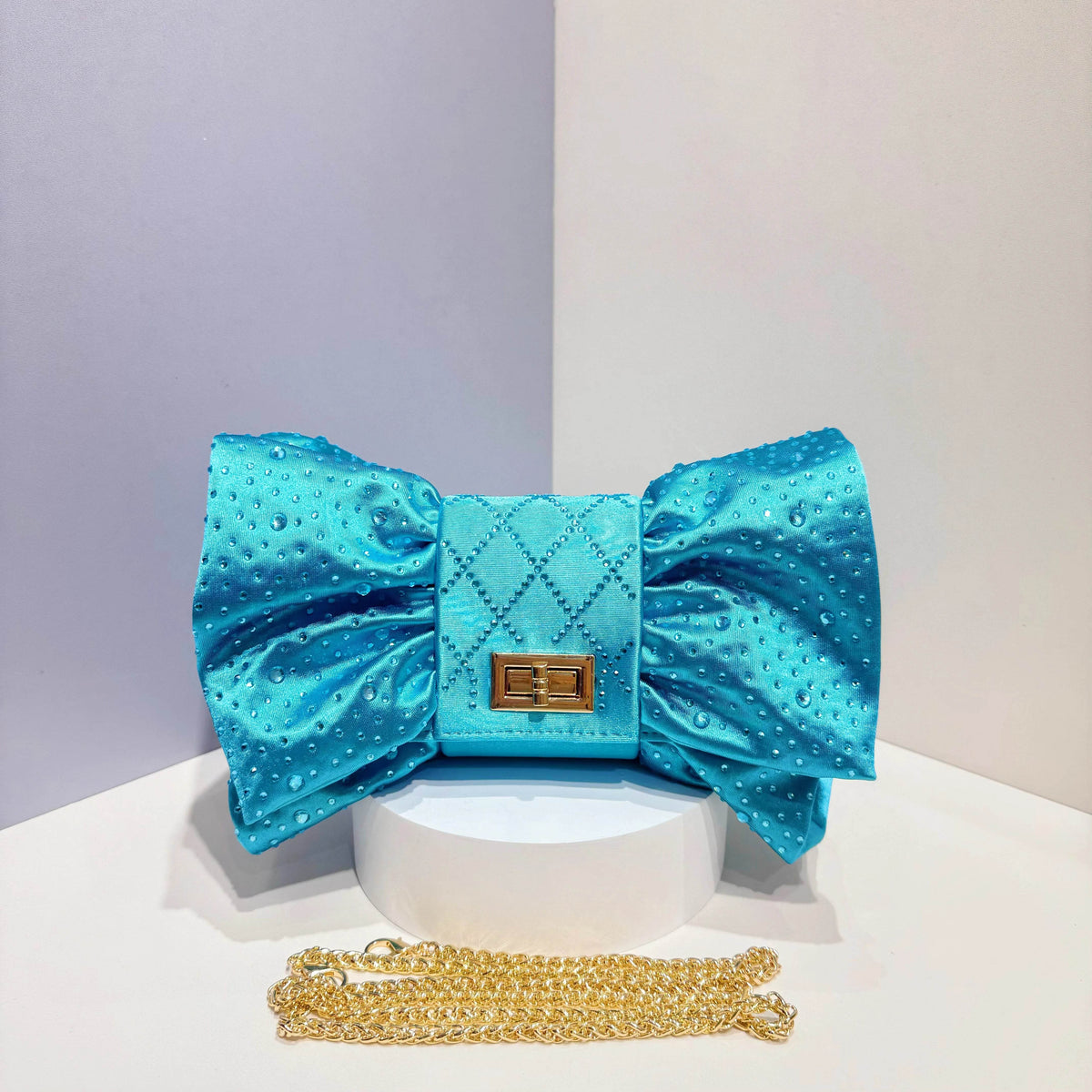 Butterfly Rhinestones Evening Clutch - SnaggIt