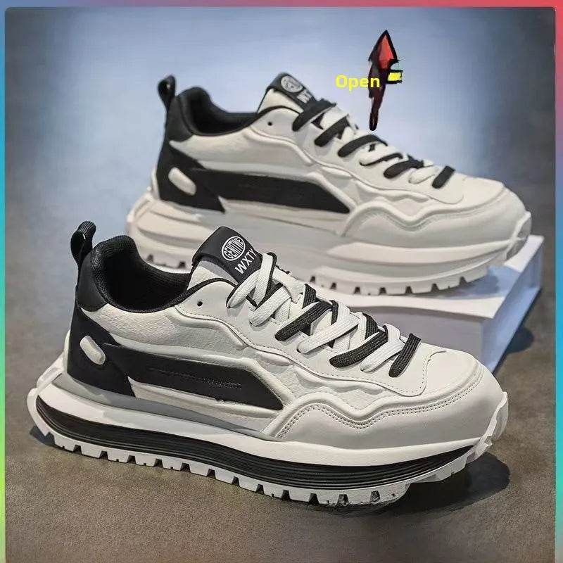 Casual Versatile Thick-Soled Sneakers - SnaggIt