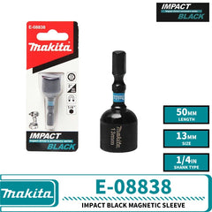 Makita Impact Magnetic Nut Driver Socket – 8mm / 10mm / 13mm - E-08838