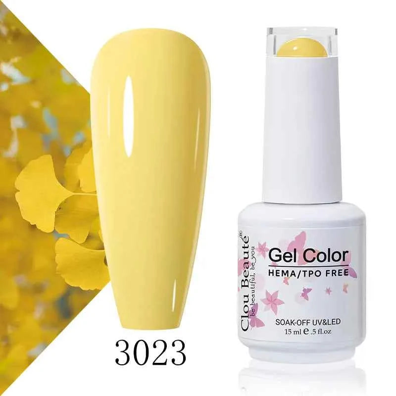 Professional 15ml HEMA & TPO-Free Gel Polish – High-Performance Semi-Permanent Varnish for Sensitive Skin