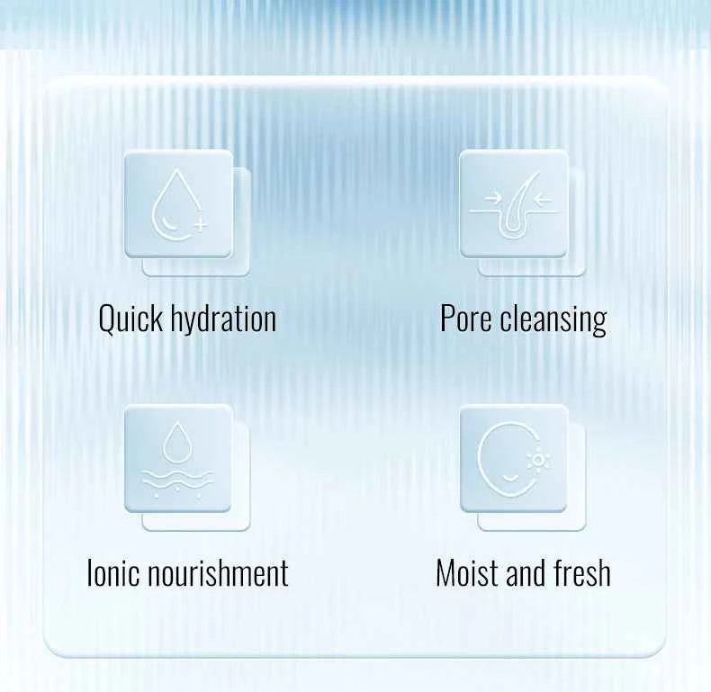 Portable Ionic Facial Steamer – Nano Mist Face Spa & Deep Cleansing Device