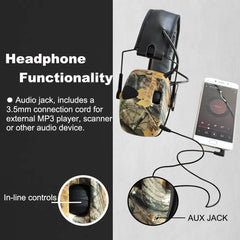Tactical Hearing Protection Earmuff by Snagg An Earmuff
