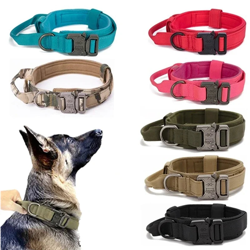 Tactical Dog Collar & Leash Set by Snagg A Leash