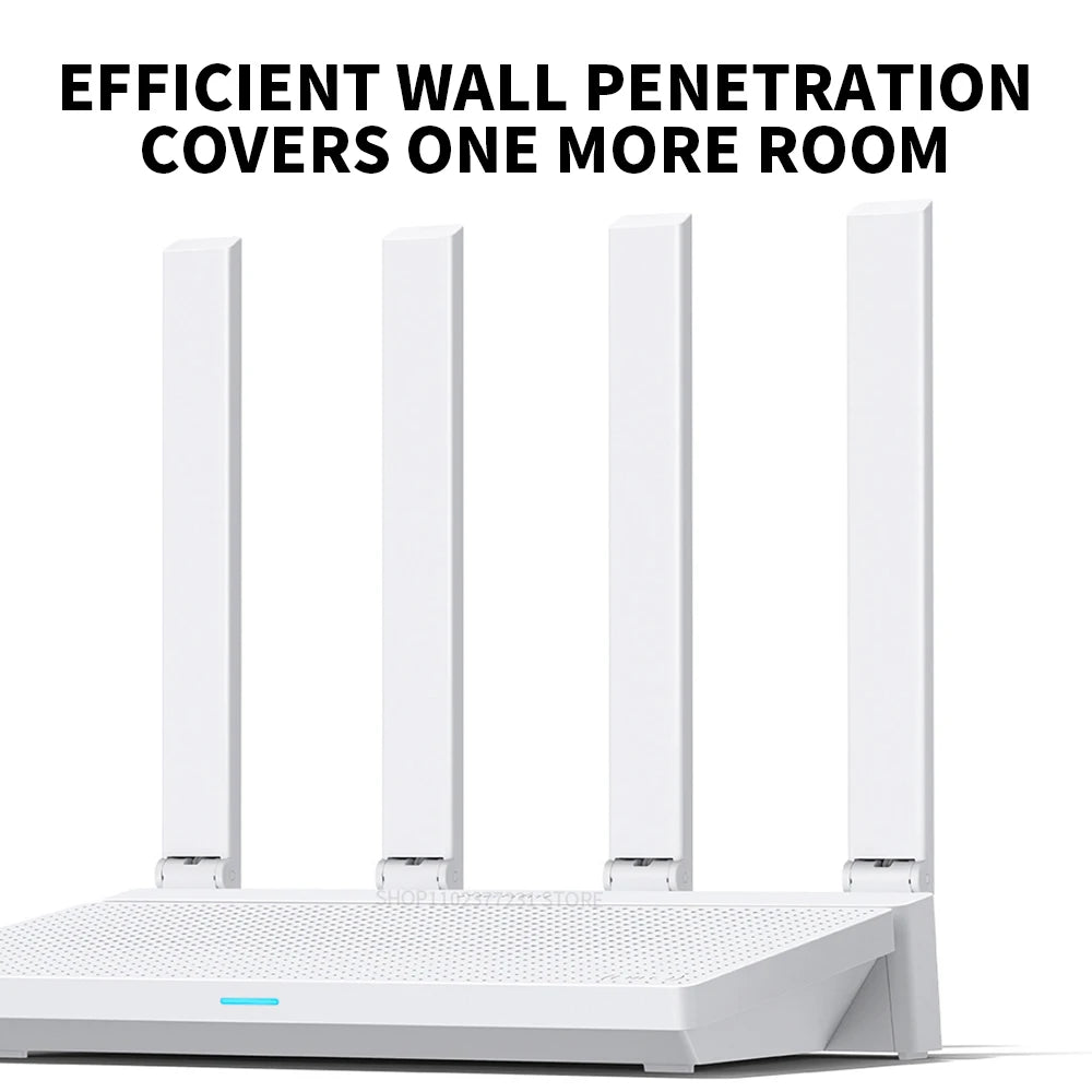 AX3000T WiFi 6 Router – Dual-Band 5GHz 160MHz with 1.3GHz Processor by Snagg A WiFi Booster