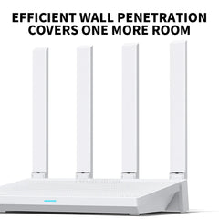 AX3000T WiFi 6 Router – Dual-Band 5GHz 160MHz with 1.3GHz Processor by Snagg A WiFi Booster