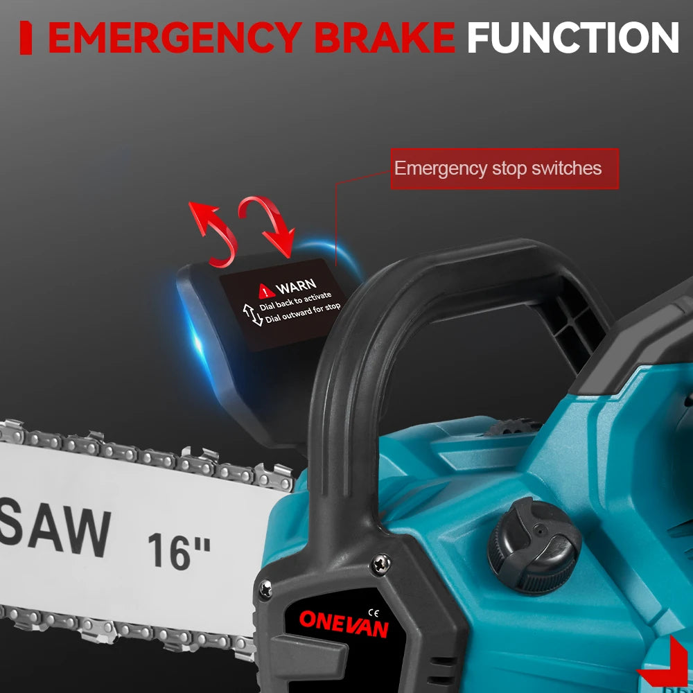 16" Brushless Cordless Chainsaw