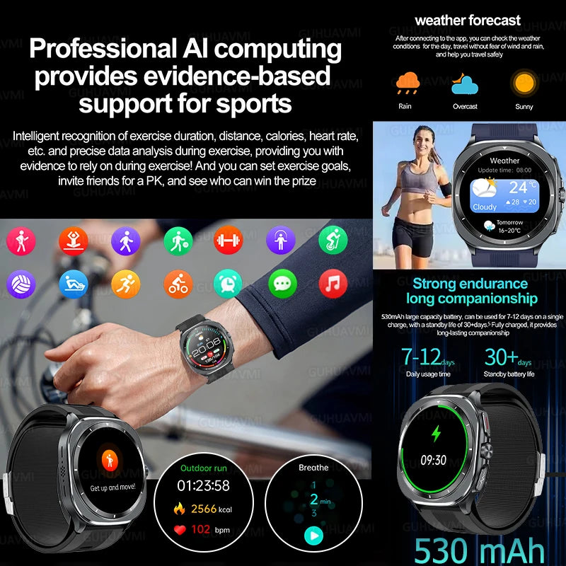 2025 Health Track Smartwatch
