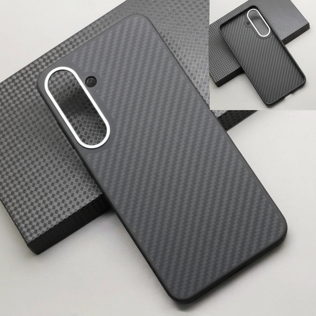 Magsafe Carbon Fiber Pattern Case for Samsung Galaxy S25 / Ultra / Plus by Snagg A Phone Case