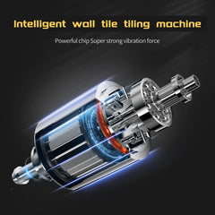 Cordless Tile Vibrator | 75KG Suction Capacity & 5-Speed Professional Leveling Tool Compatible With Dewalt 20V Battery