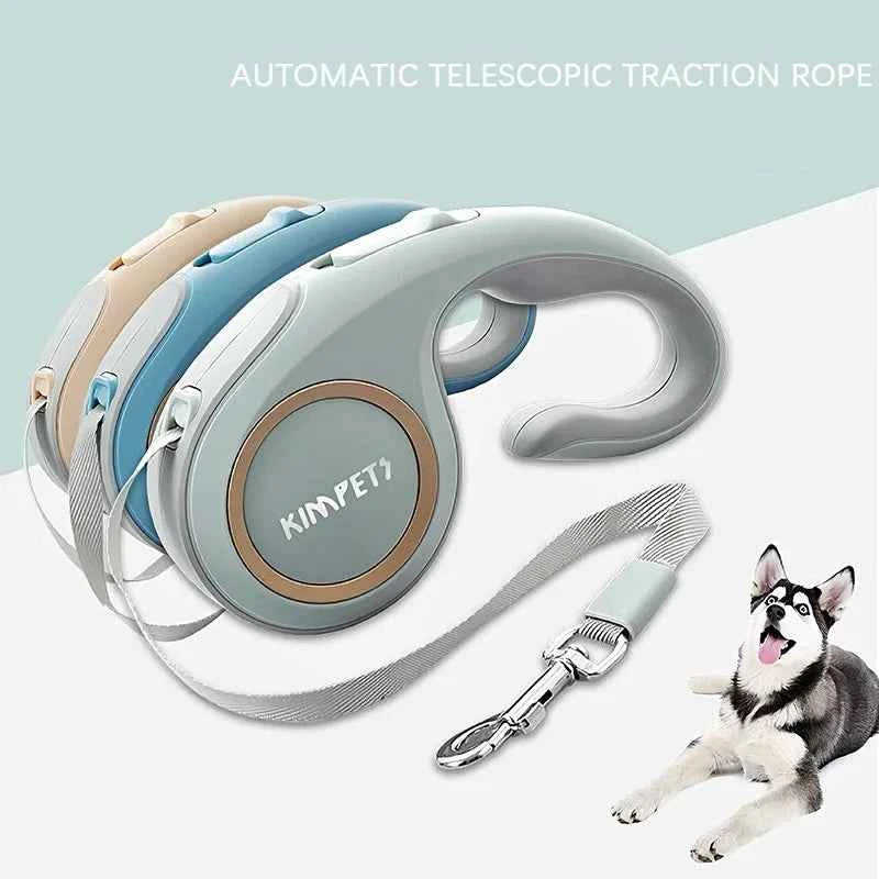 Automatic Telescopic Dog Leash 3M/5M – Retractable Lead for Small & Medium Dogs Daily Outings