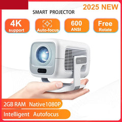 1080P HD Smart Projector – Native Full HD with 4K Support by Snagg A Projector