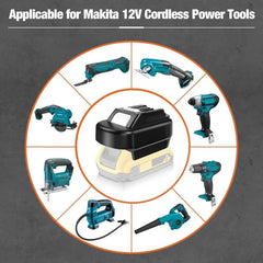 Battery adapter for DeWalt 20V batteries to Makita 12V tools – image 4