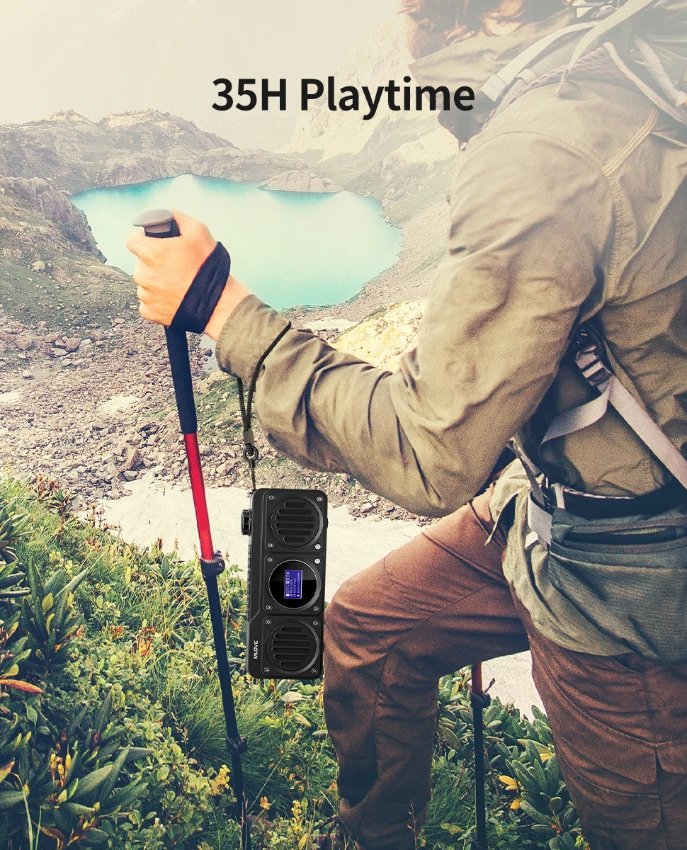 Portable Bluetooth Speaker with FM Radio by Snagg A Portable Speaker