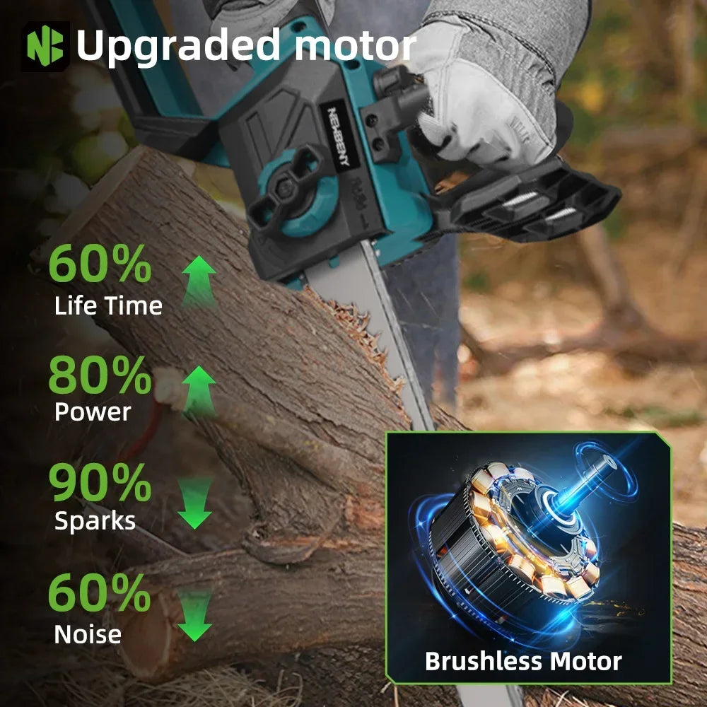 12" Cordless Brushless Chainsaw