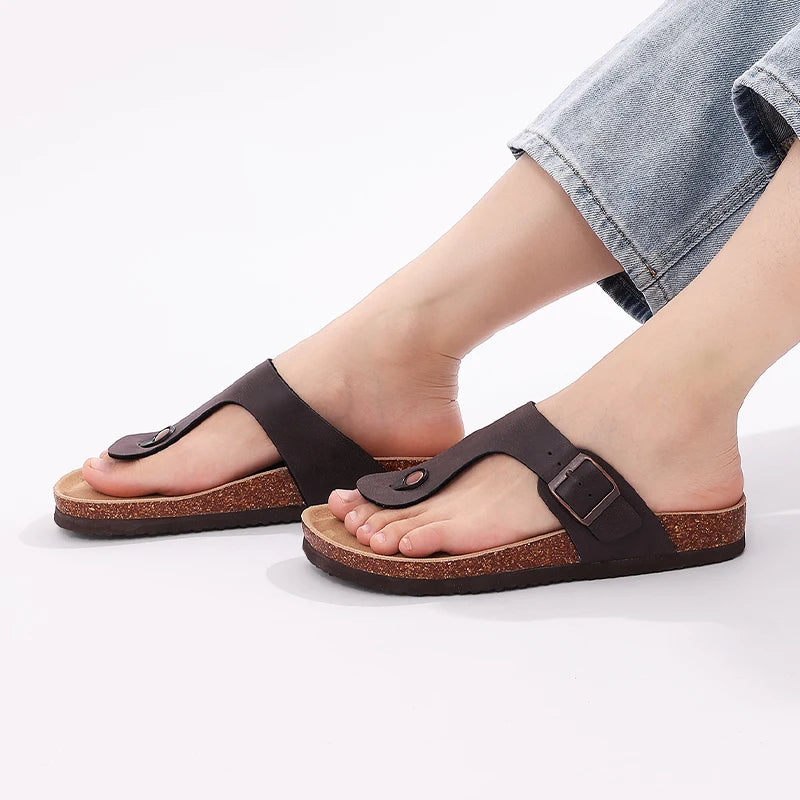Women’s Cork Flip Flops by Snagg A Slipper